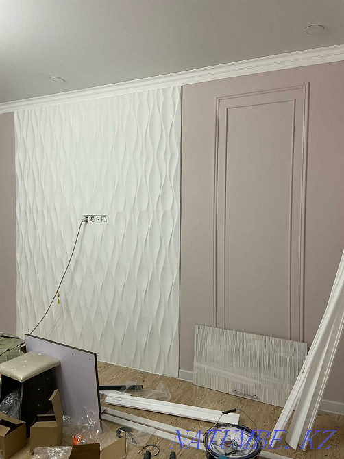 Левкас стен, покраска стен,побелка,закатка Алматы - изображение 4