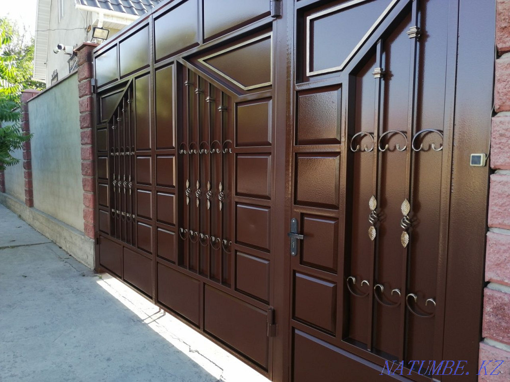 Покраска ворот.  - изображение 8