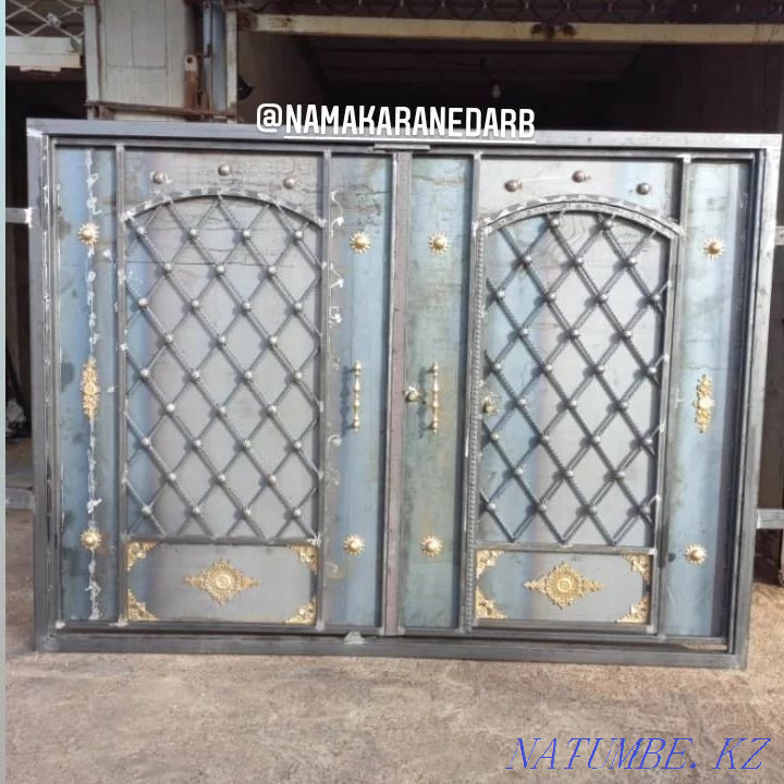 Painting the gate Varota krasleymin Алмалы - photo 3