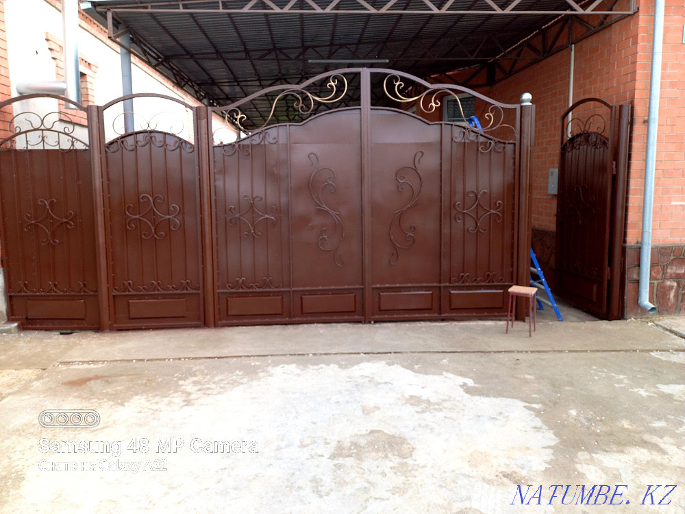 Painting the gate Varota krasleymin Алмалы - photo 1