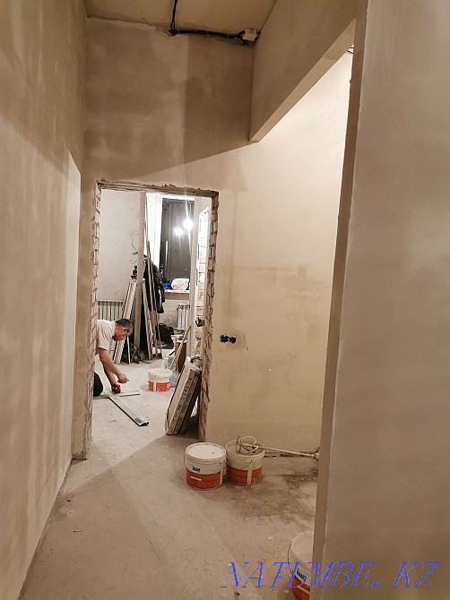 Ремонт квартир. Выравнивание стен. Шпаклевка. Караганда - изображение 2