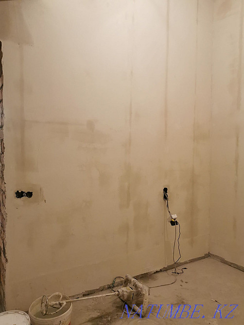 Ремонт квартир. Выравнивание стен. Шпаклевка. Караганда - изображение 4