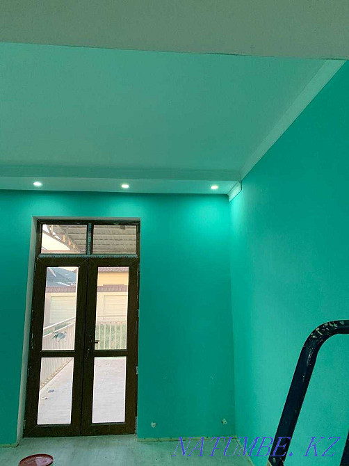 Эмульсия Покраска стен Шелк Песок Молдинг Ламинат Молдинг Краски Шымкент - изображение 6