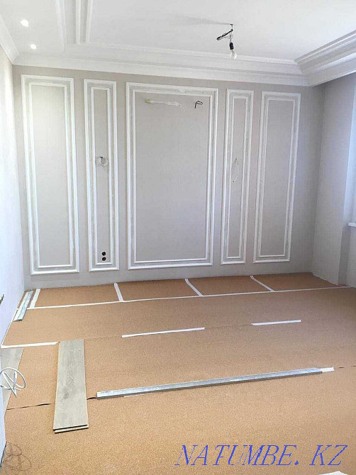 Эмульсия Покраска стен Шелк Песок Молдинг Ламинат Молдинг Краски Шымкент - изображение 2