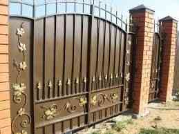 Покраска ворот Кызылорда