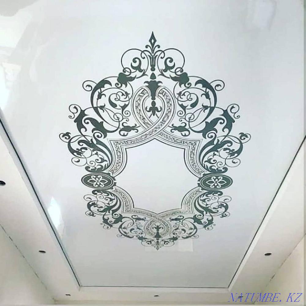 Натяжные потолки 1400 Атырау - изображение 1