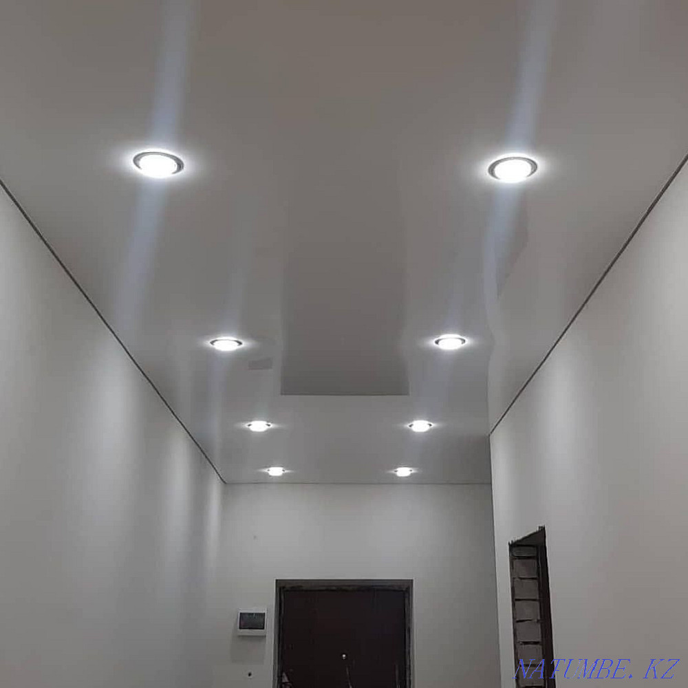Натяжные потолки 1400 Атырау - изображение 2