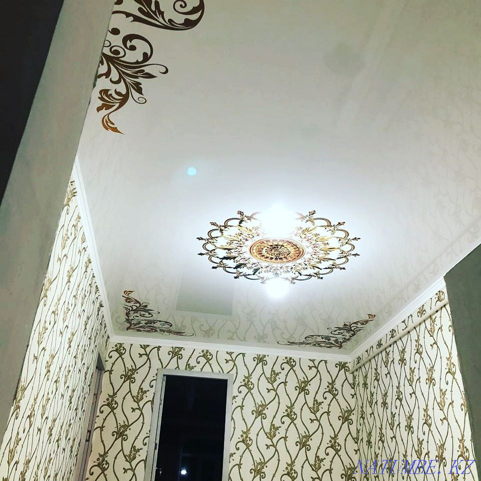 Натяжной потолок Натяжной потолки1300т Атырау - изображение 4