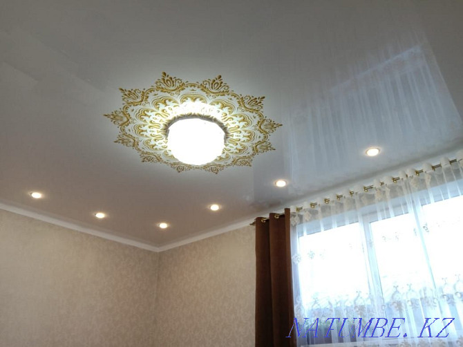 Installation of stretch ceilings! CHEAP!!! Semey - photo 3