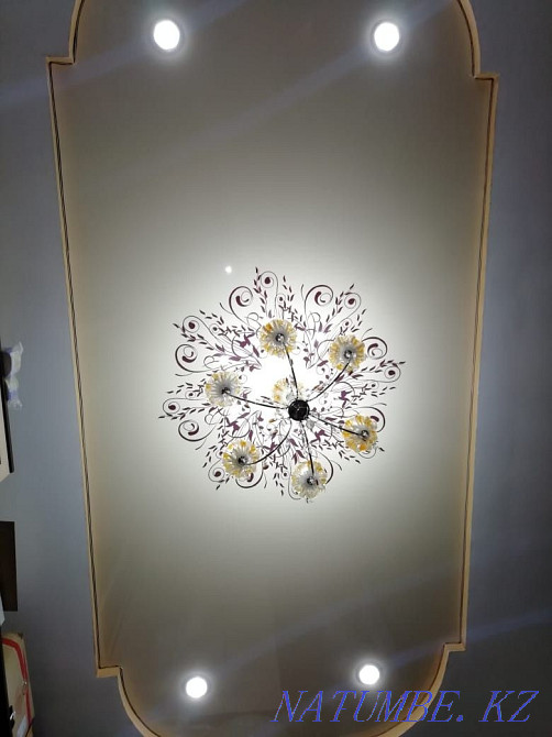 Установка натяжных потолков! НЕДОРОГО!!! Семей - изображение 1