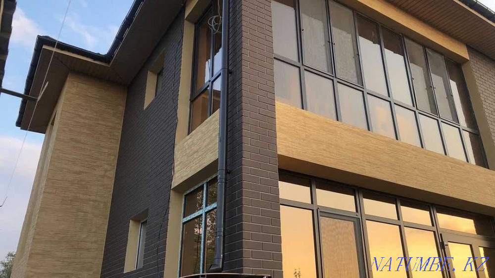 Скидка 15%! Купить Отделка Дома Фасадными Термопанелями Мрамор Гранит Алматы - изображение 4