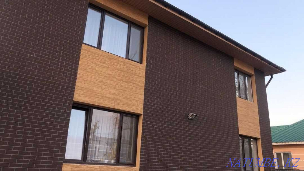 Скидка 15%! Купить Отделка Дома Фасадными Термопанелями Мрамор Гранит Алматы - изображение 2