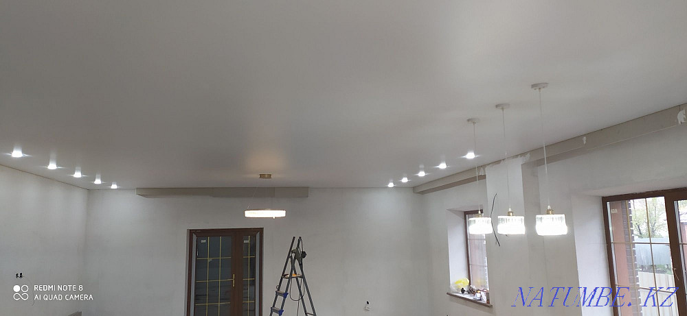 Натяжные потолки ,только Бельгия ,ниша любого формата Костанай - изображение 4