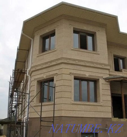 Installation of gable cornices Installation of a gutter system Almaty - photo 3