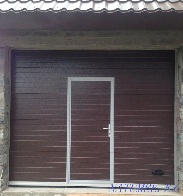 24/7/365 Секциялық гараж есіктерін жөндеу сынған кабельді серіппелер мыжылған  Астана - изображение 4