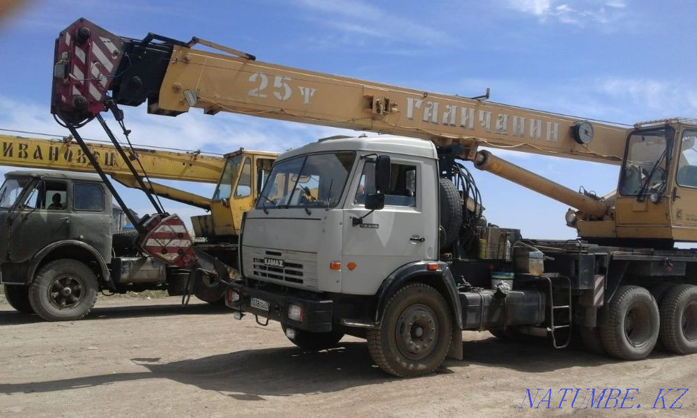 Автокөлік крандарының қызметтері (Галичанин 25т)  Қарағанды - изображение 1
