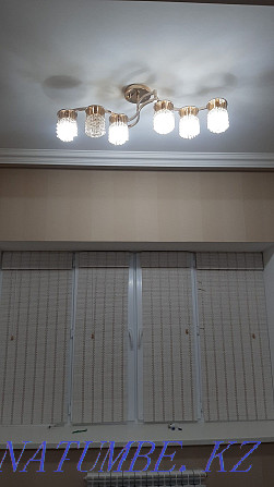INSTALLATION of curtain rods, TV BRACKETS, curtains, chandeliers, horizontal bars Aqtau - photo 5
