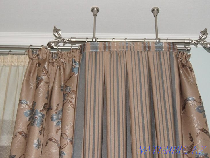 INSTALLATION of curtain rods, TV BRACKETS, curtains, chandeliers, horizontal bars Aqtau - photo 3
