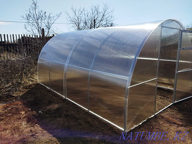 Installation and repair of greenhouses. As well as visors and canopies made of polycarbonate Karagandy - photo 4