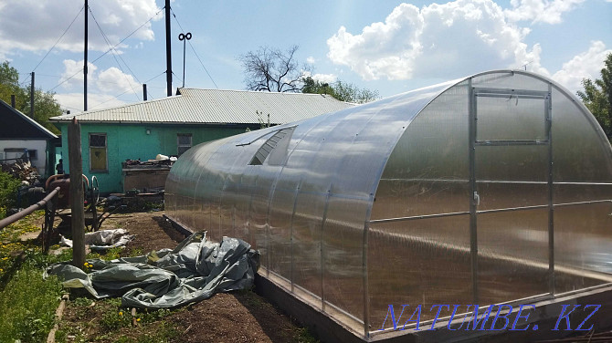 Installation and repair of greenhouses. As well as visors and canopies made of polycarbonate Karagandy - photo 3