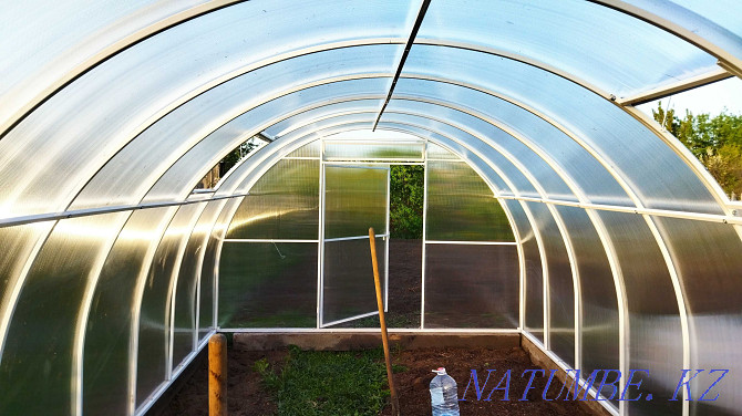 Installation and repair of greenhouses. As well as visors and canopies made of polycarbonate Karagandy - photo 7