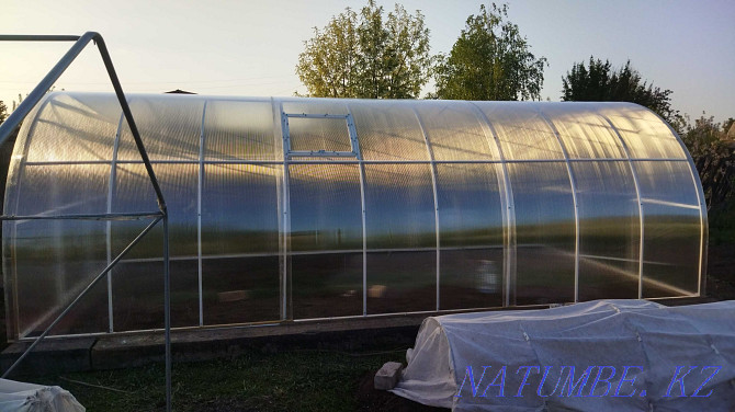 Installation and repair of greenhouses. As well as visors and canopies made of polycarbonate Karagandy - photo 8