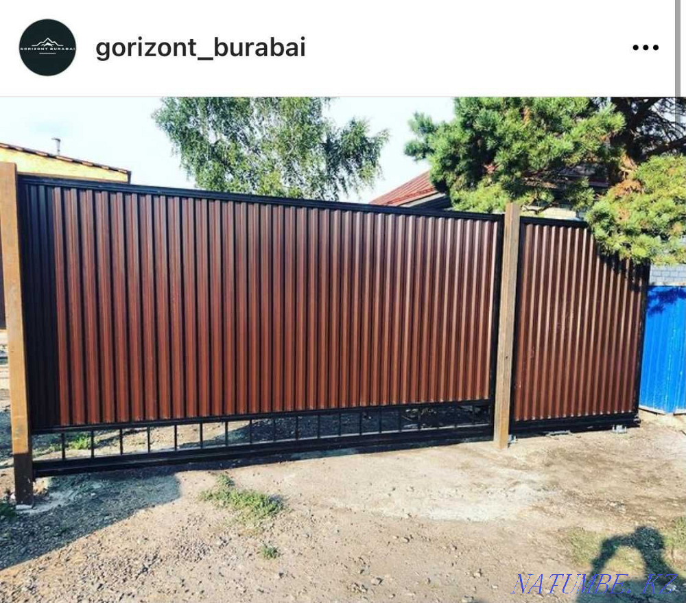 Секциялық қақпалар, тартылатын консольдық қақпалар, роликті жапқыштар, шлагбаумдар.  Щучинск - изображение 8