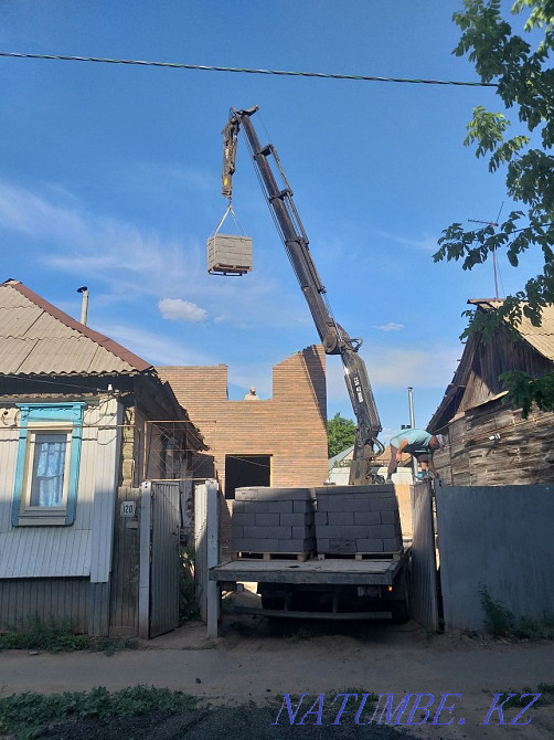 Манипулятор қызметтері, жебенің сыйымдылығы 5т, борт 15т, 23м жетеді  Орал - изображение 4