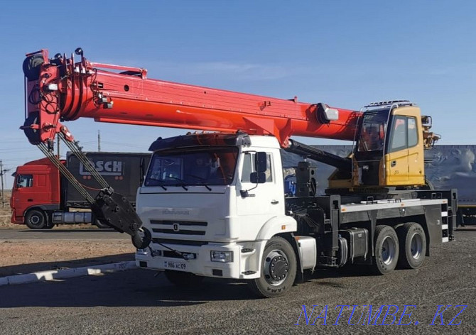 Truck crane Chinese in Karaganda. Crane rental Karagandy - photo 1