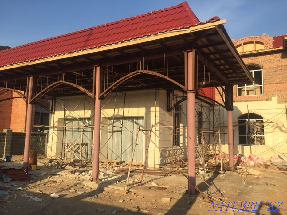 Монтаж Травертина • Камень «Аглай» Астана - изображение 5