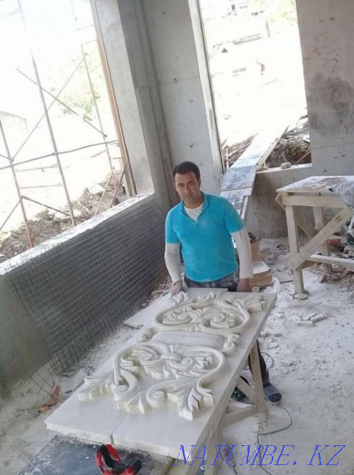 Монтаж Травертина • Камень «Аглай» Астана - изображение 3