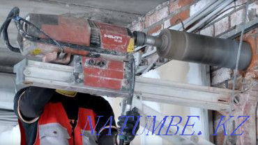 Алмазное сверление бурение бетона стен,плит, фундамента и т.д. Экибастуз - изображение 5