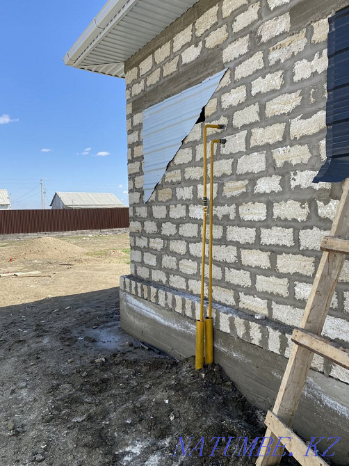 Газификация и Пайка стыковой полэтелен трубы Еркинкала - изображение 2