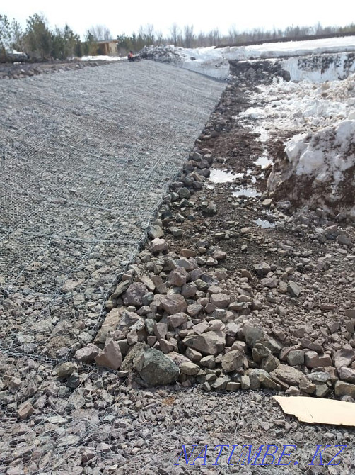 Gabions Reno mattresses Bank protection Astana - photo 4