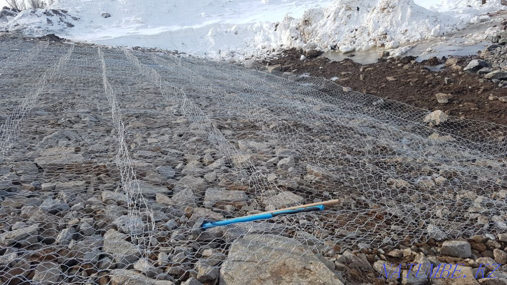 Gabions Reno mattresses Bank protection Astana - photo 2