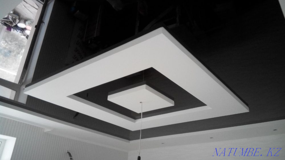 Натяжные потолки от 1600тг Атырау - изображение 1