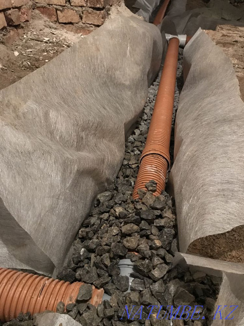drainage system. Drainage. Turnkey stormwater. Well Karagandy - photo 1
