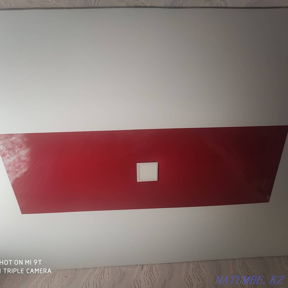 Натяжные потолки 2000тг за квадрат. изготовление и установка Семей - изображение 3