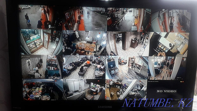 Ремонт установка домофонов, видеонаблюдения,камер, замков Шымкент - изображение 3
