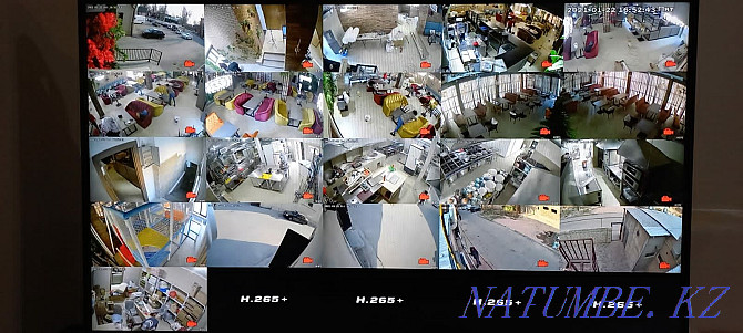 Ремонт установка домофонов, видеонаблюдения,камер, замков Шымкент - изображение 5