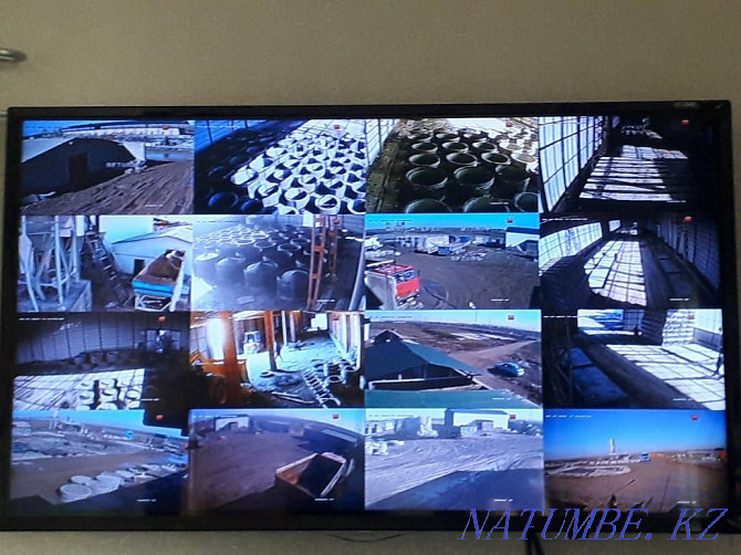 Ремонт установка домофонов, видеонаблюдения,камер, замков Шымкент - изображение 2