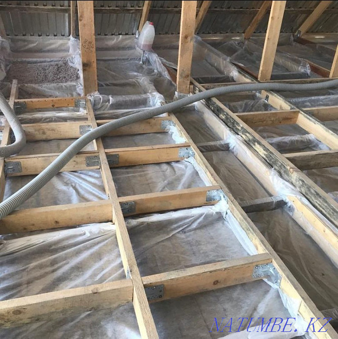 Roof insulation with high-quality ECO wool  - photo 5