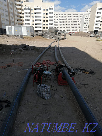 Soldering of pipes SdR (HDPE) from 63 to 315 diameter. Vazmonzhno departure to the Regions. Astana - photo 4