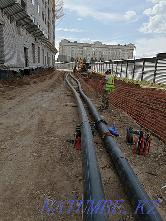Soldering of pipes SdR (HDPE) from 63 to 315 diameter. Vazmonzhno departure to the Regions. Astana - photo 6