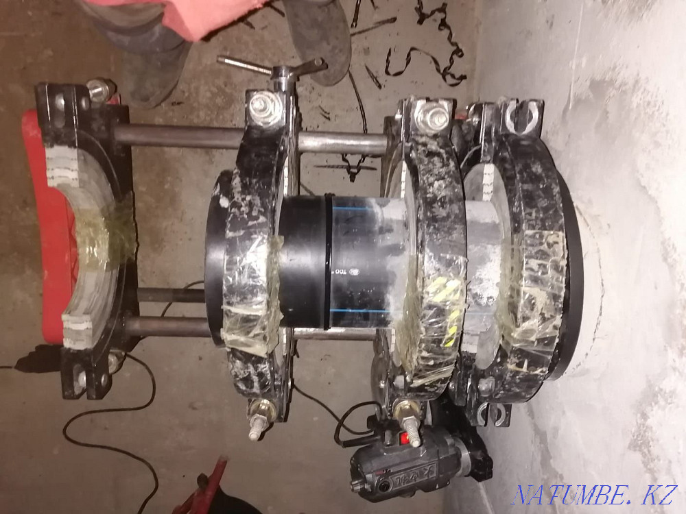 Пайка трубы СдР (ПНД) от 63 до315 диаметр. Вазмонжно выезд в Регионы. Астана - изображение 5