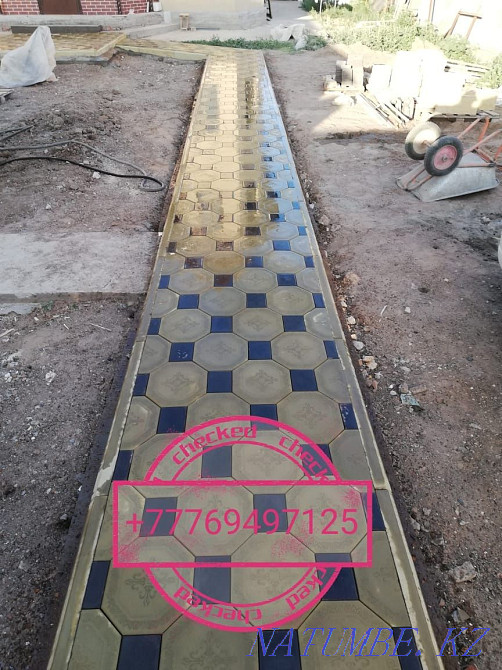 Paving stone laying Большой чаган - photo 6