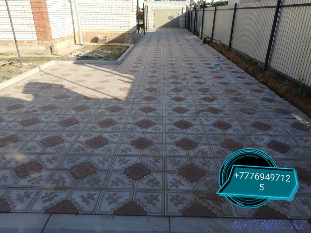 Paving stone laying Большой чаган - photo 7