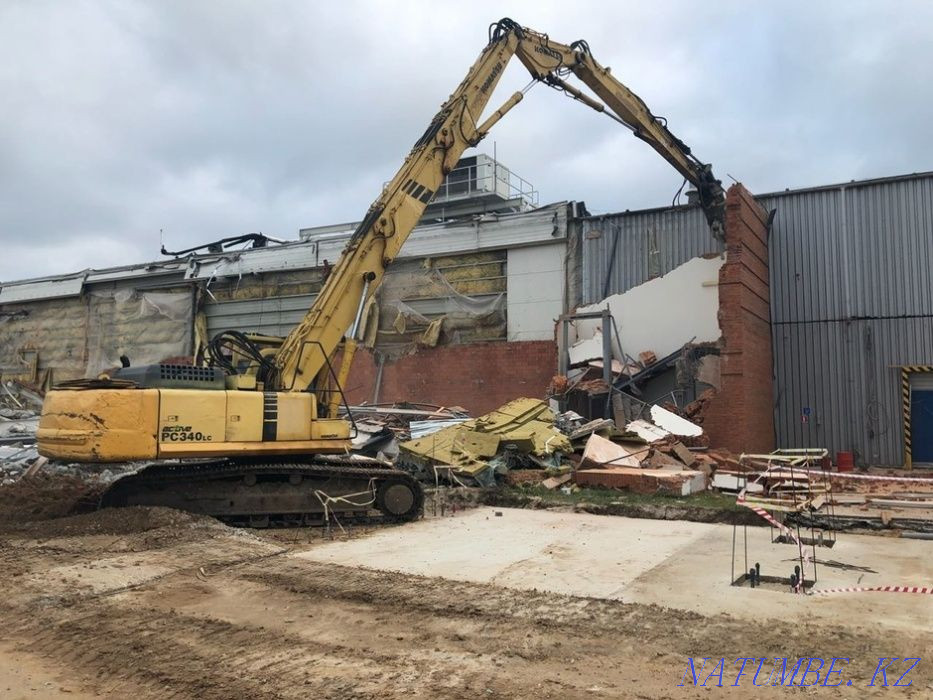 Demolition of the building, demolition of houses Almaty - photo 3