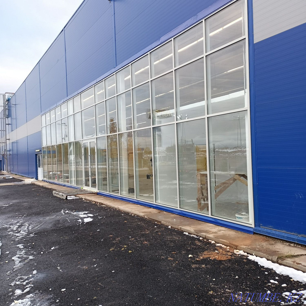 Glass, aluminum partitions Astana - photo 4