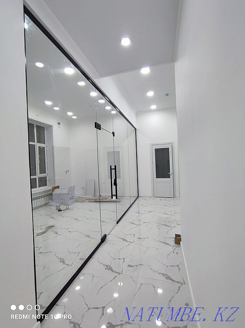 Glass, aluminum partitions Astana - photo 1